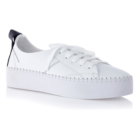 Bueno Sailor Leather Tab Platform Sneaker