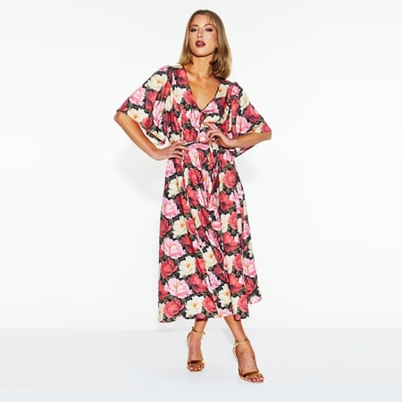 Fate + Becker Lyrical Midi Dress