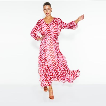 Fate + Becker Just Love Ruffle Dress