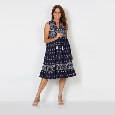 Naudic Marina Capri Broderie Lulu Dress
