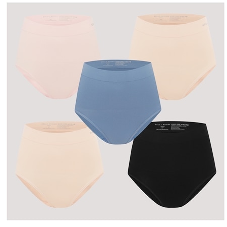Bella Bodies High Waist Firming Travel Knicker 5 Pack