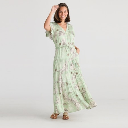 Holiday Waterlily Delilah Dress