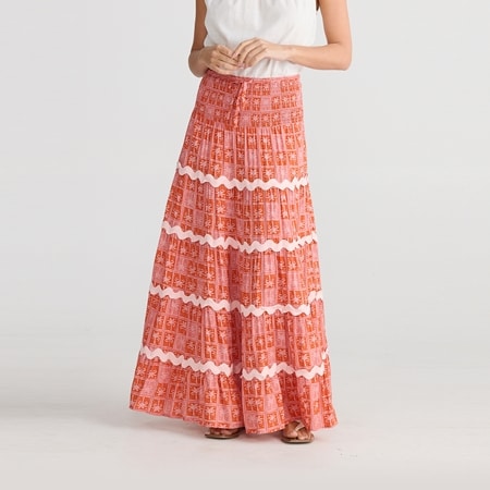 Holiday Disco Palm Kimmy Skirt