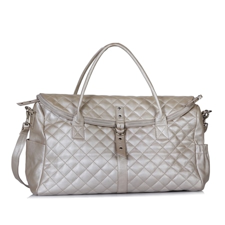 Cadelle Toni Quilted Leather Overnighter Bag