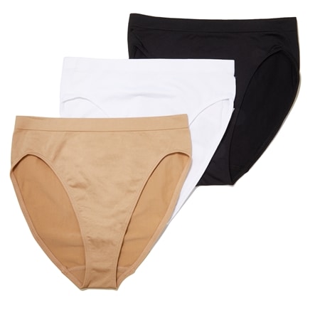 Rhonda Shear 3 Pack Ahh Seamless High Cut Brief