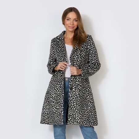 Bella Loren Spot Print Jacket