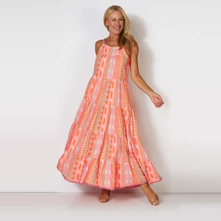 Rubyyaya Hermosa Cotton Maxi Dress