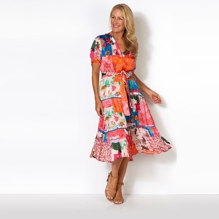 Rubyyaya Tishomingo Satin Modal Dress