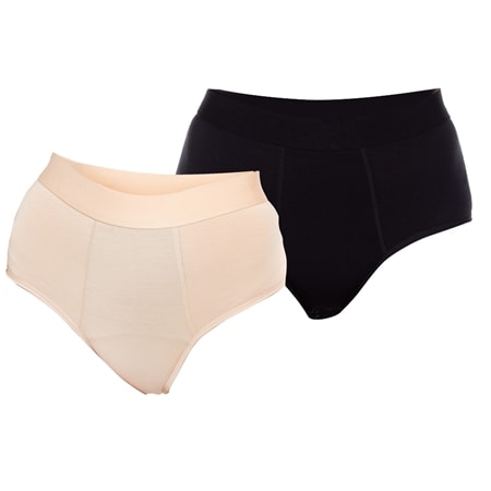 Rhonda Shear Bamboo Shear Leakproof Protection Brief 2 Pack
