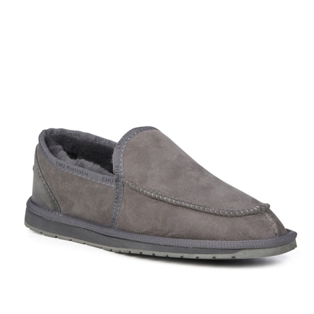 EMU Australia Mens Platinum Hume Moccasin Slipper