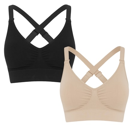 Bella Bodies Bamboo Multiway Bra  2 Pack