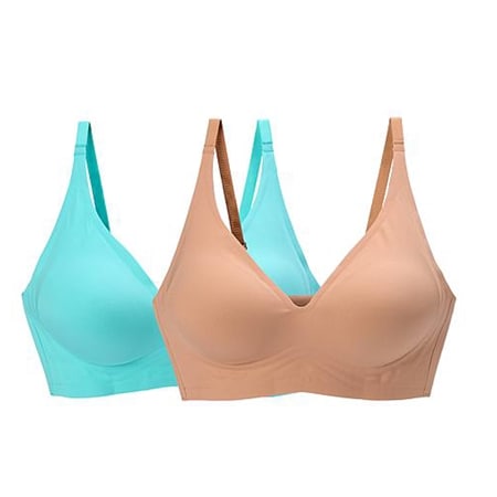 Rhonda Shear Gel Bra Without Back Closure 2 Pack