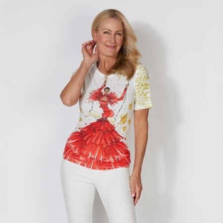 Liz Clift Xmas Belle T-Shirt