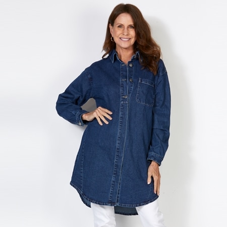Sass Denim Sweeny Denim Shacket