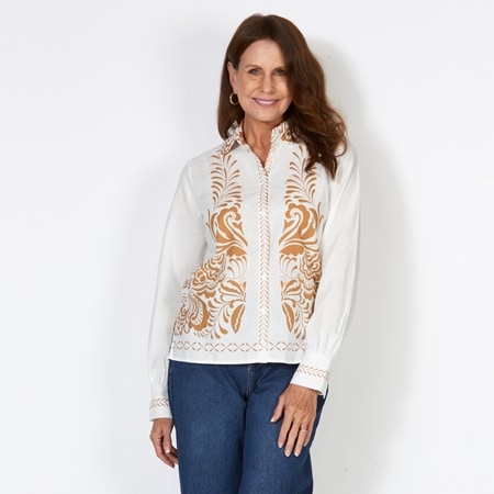 Sass Denim Brandy Top