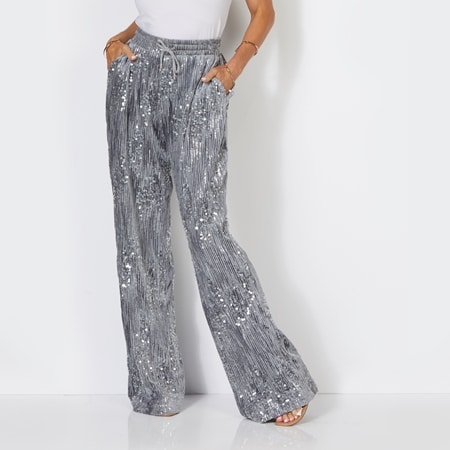 Spanner Velvet Sequin Pant