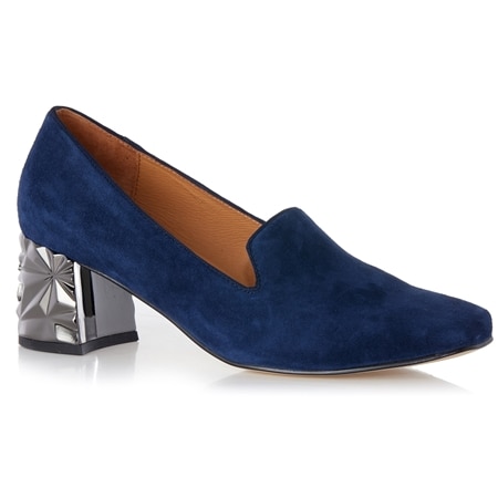 Bresley Pacify Suede Loafer with Block Heel