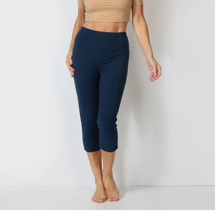 Rhonda Shear Flat Front Legging - Mid Calf