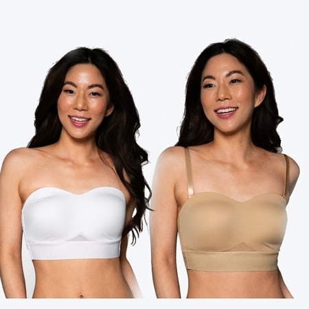 Rhonda Shear 2 Pack Convertible Molded Cup Strapless Bra