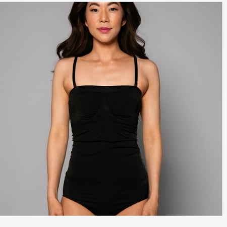 Rhonda Shear Ahh Seamless Bandeau Tank