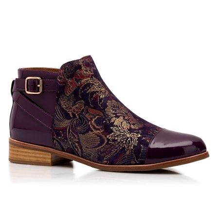Django & Juliette  Leart Ankle Boot with Buckle Strap