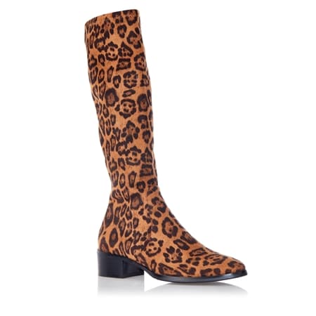 Django & Juliette Timothie Microsuede Knee High Boot