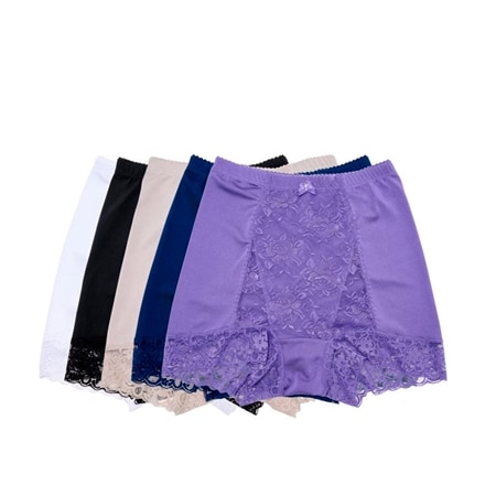 Rhonda Shear 5-pack Classic Pin-Up Panty with Lace Detail