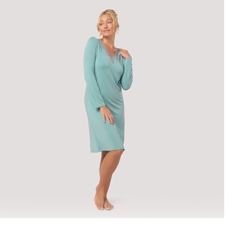 Bella Bodies Silk Touch Long Sleeve Sleep Slip