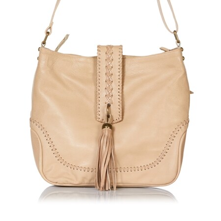 Cadelle Brooklyn Blanket Stitch Detail Crossbody Bag