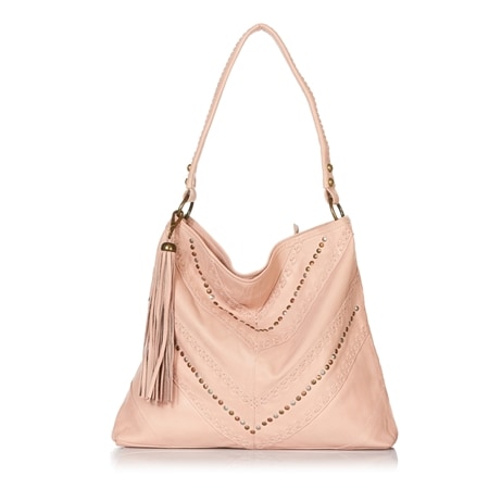 Cadelle Jade Stitch & Stud Detail Shopper with Crossbody Strap