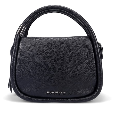 Ron White Ancaster Leather Handbag with Removable Crossbody Strap