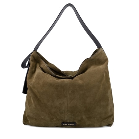 Ron White Doran Suede Hobo Bag