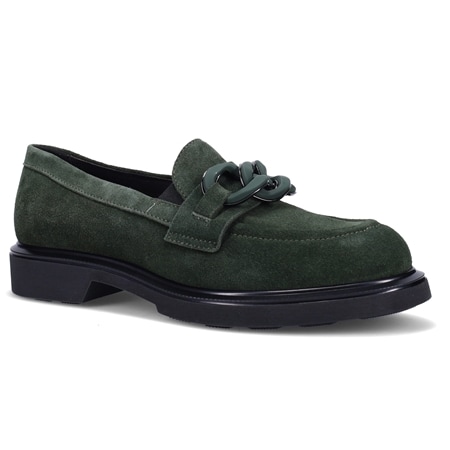 Ron White Allison Suede Leather Flat Loafer