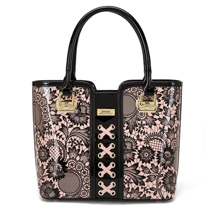 Serenade Corsette Medium Grip Handle Leather Handbag