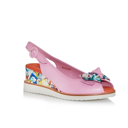 Bresley Sardine Peeptoe Sling Back Wedge Sandal