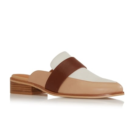 Bresley Rarity Two-Tone Open Back Loafer