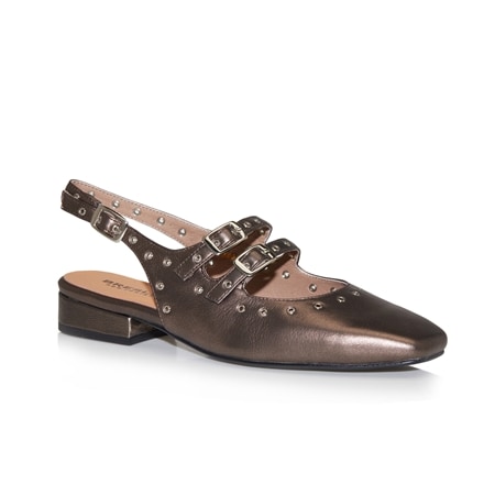 Bresley Salom Eyelet Slingback Flat