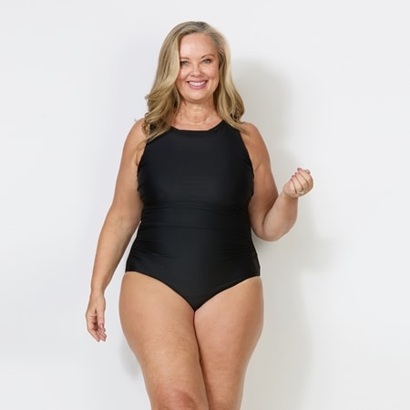 Bring it in Swim Julia Zip Back Swimsuit
