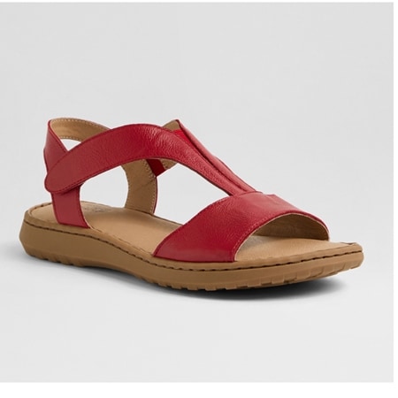 Supersoft Jessae Leather Comfort Cushion Sandal