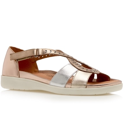 Supersoft Kollaborate Leather Arch Support Cushion Sandal