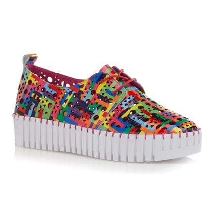 Django & Juliette Belarus Leather Platform Sneaker