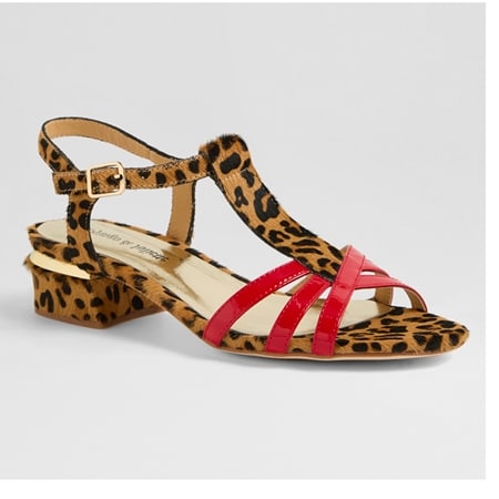Django & Juliette Tangots Leather T-Bar Sandal