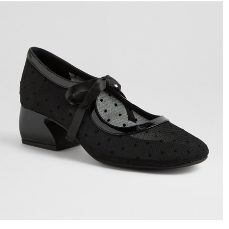 Django & Juliette Rhody Mesh Spot Heeled Mary Jane