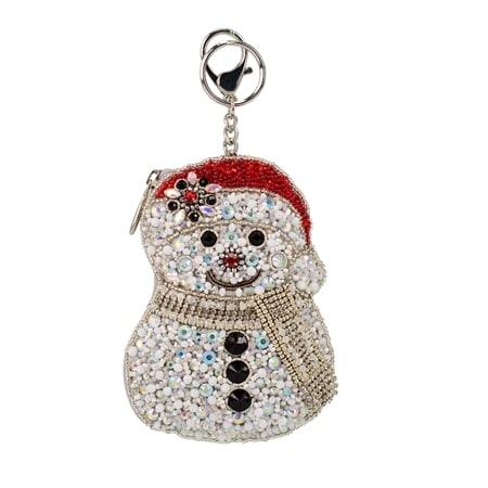 Mary Frances Ice Breaker Snowman Coin Purse