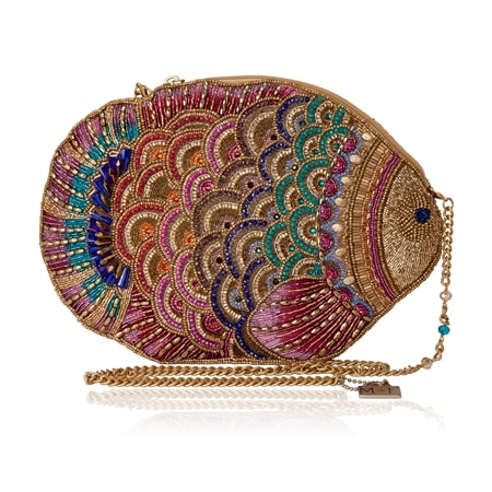 Mary Frances Rainbow Fish Crossbody Bag