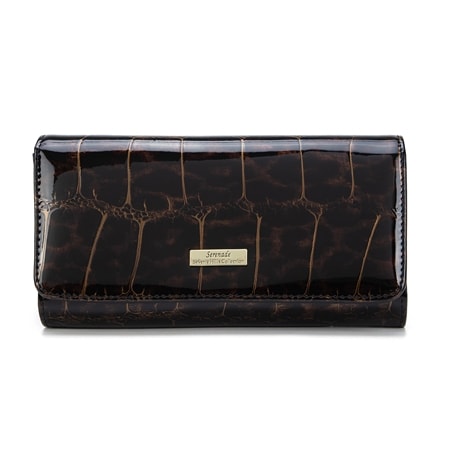 Serenade Leopard Large Leather Wallet with RFID Protection