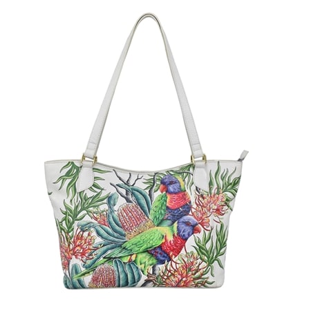 Anuschka Australiana Large Leather Tote Bag