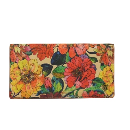 Anna by Anuschka Leather Bi-Fold Clutch Wallet with RFID