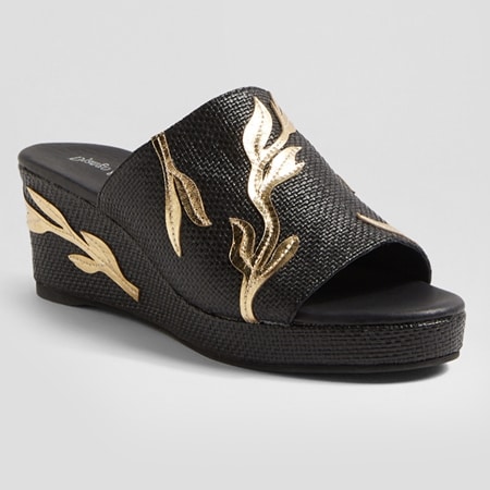 Django & Juliette Montana Open Toe Wedge Mule