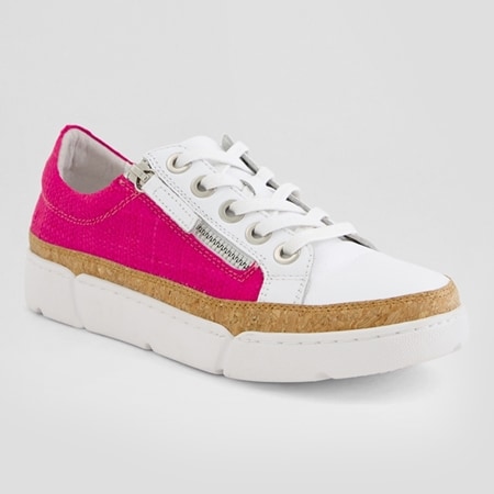 Django & Juliette Torry Lace-up Sneaker with Side Zip